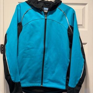 Novara Teal and Black  Jacket